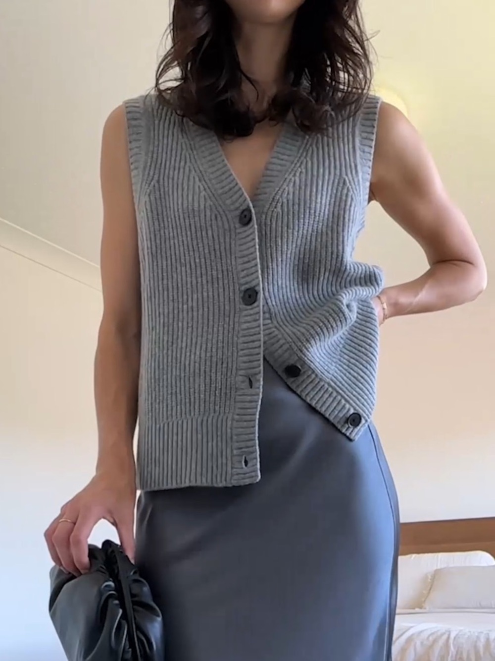 Quince cashmere sweater vest